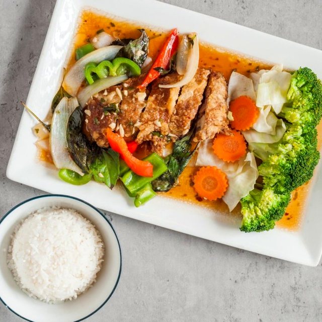Thai Basil Crispy Duck